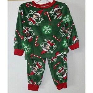 Elf on the Shelf Unisex Christmas Kids Pajama Set Size 2T NWT Holiday Gift Soft